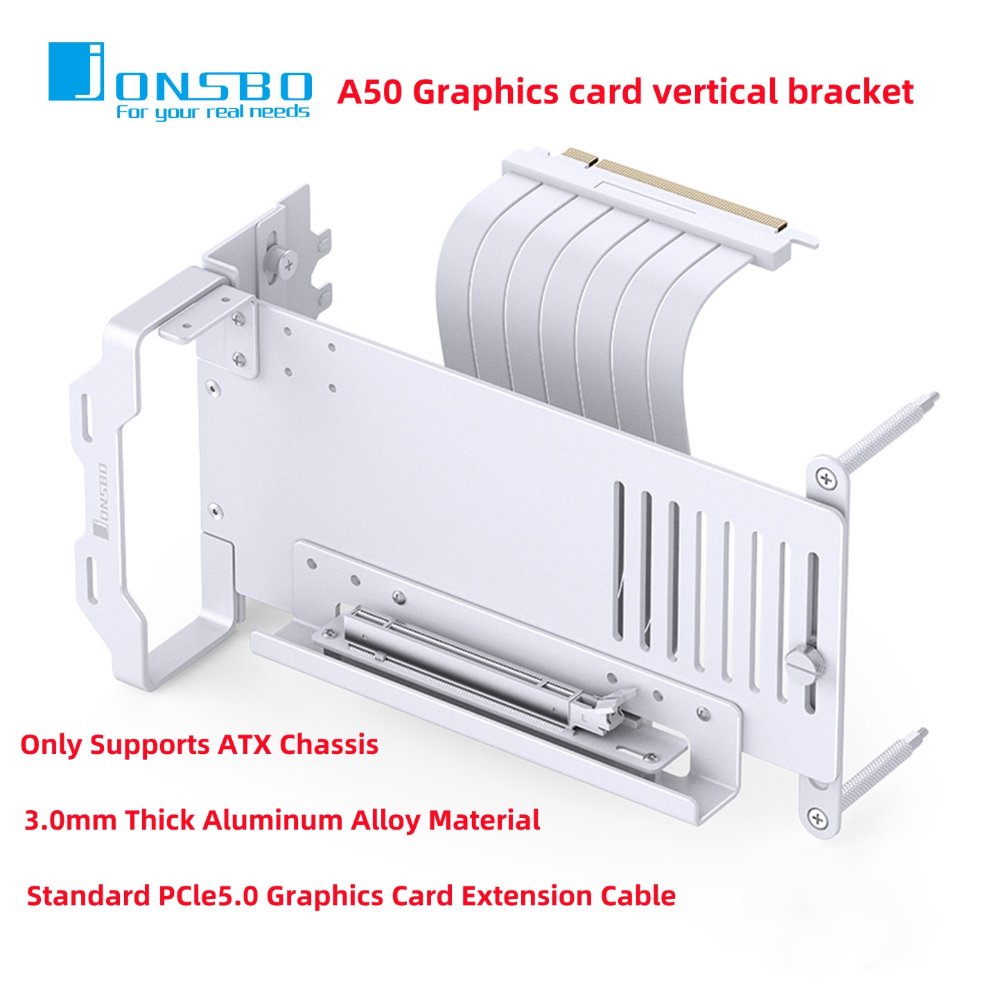 Gpu Vertical Mount - JONSBO A50 Aluminium GPU Verticale Mount