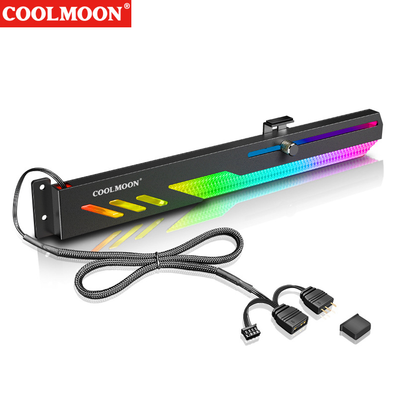 Pc Gaming Msi - COOLMOON GT8 Grafische Kaart Beugel 5V