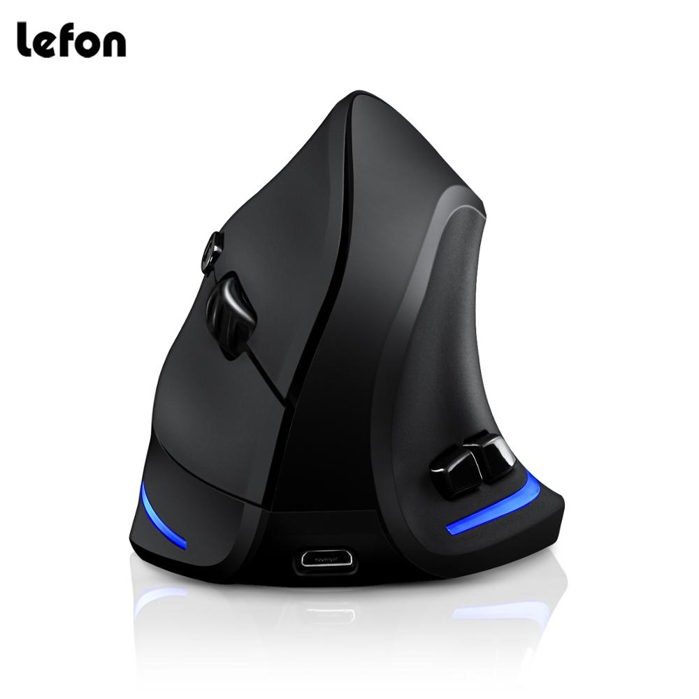 Pc Gaming X3D - Lefon F35 Draadloze Muis Verticale Oplaadbare