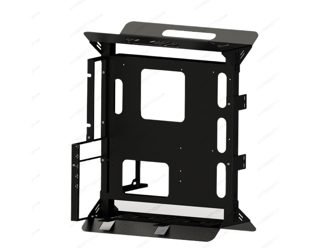 Gpu Vertical Mount - Computerbehuizing met open frame, ondersteunt ATX/MATX/ITX