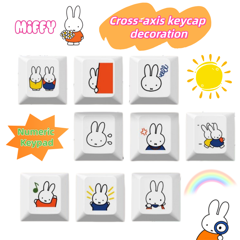 Nieuwe Miffy konijn cartoon sc - Mechanical Keyboard recensie en prijs