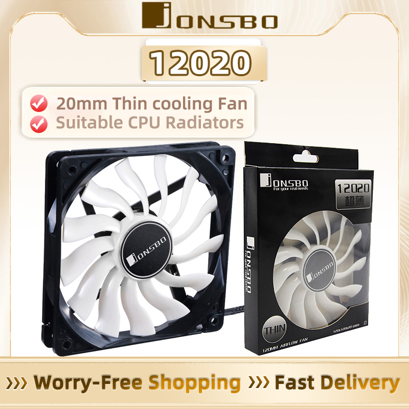 JONSBO 12020 120 mm DC 12V 3-p - Pc Gaming Ultra recensie en prijs