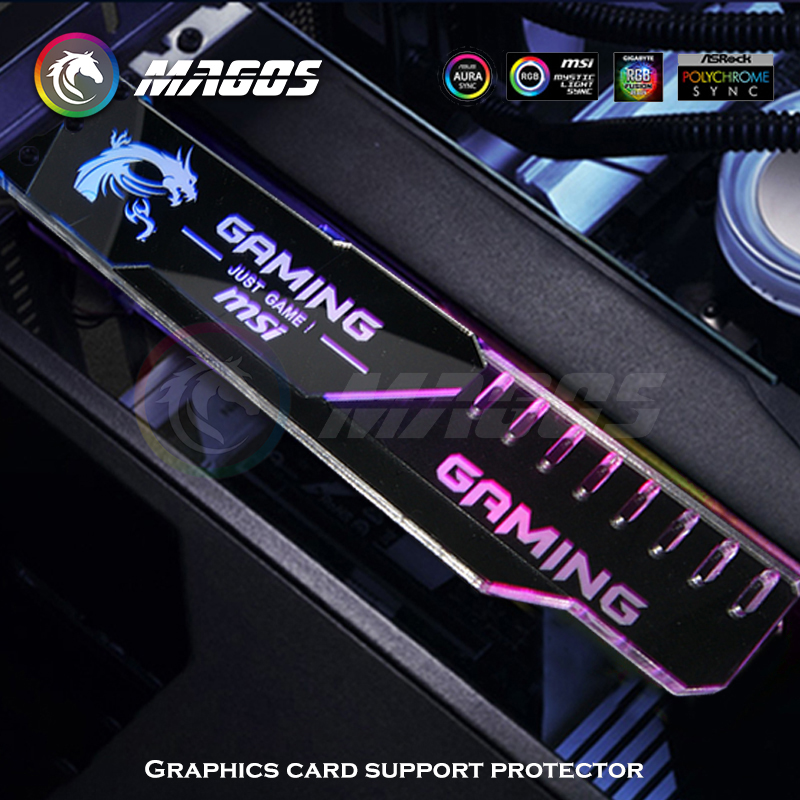 Gpu Houder Argb Zilveren Spieg - Pc Gaming Msi recensie en prijs