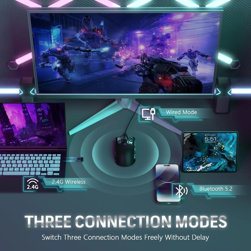 ATTACK SHARK X11 Draadloze Gam - Pc Gaming X3D recensie en prijs