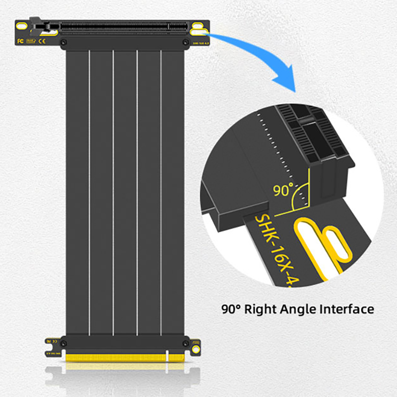 TEUCER PCI-E 4.0 X16 Riser-kab - Gpu Vertical Mount recensie en prijs