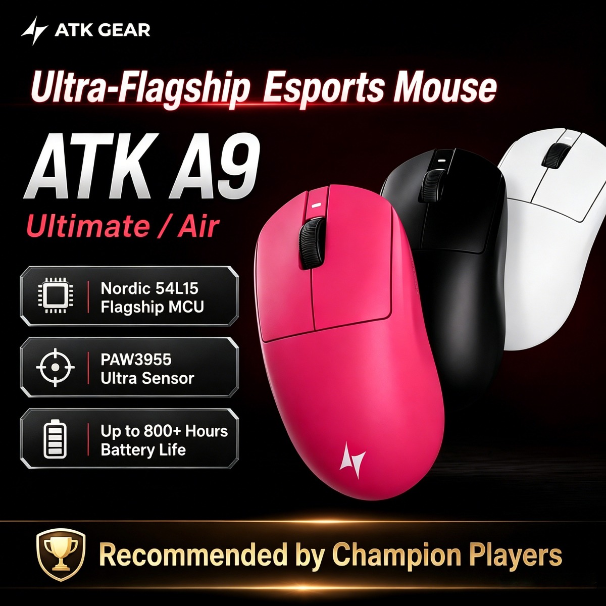 ATK Gaming Mouse DragonFly A9  - Pc Gaming Ultra recensie en prijs