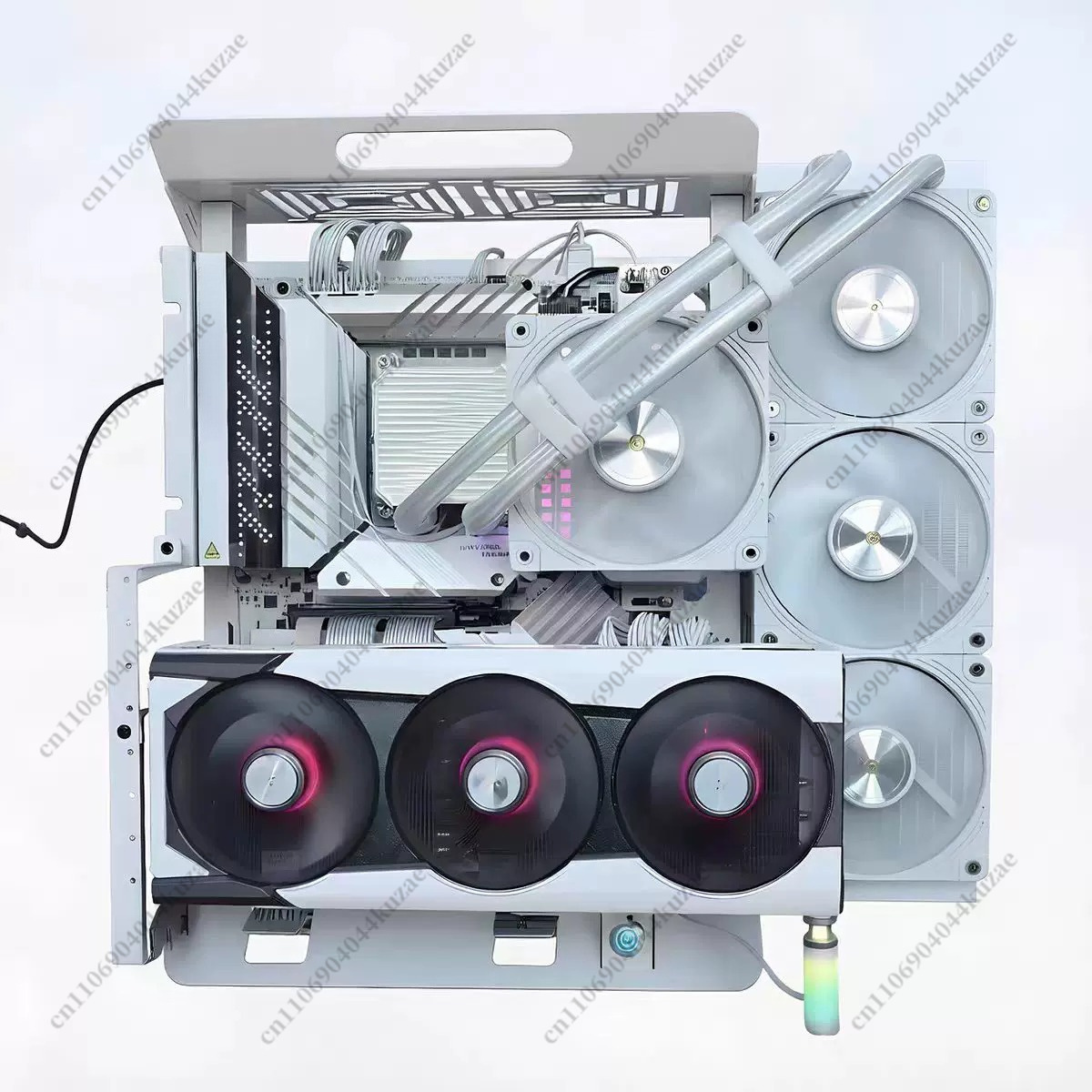 Open Frame computerkast, onder - Gpu Vertical Mount recensie en prijs