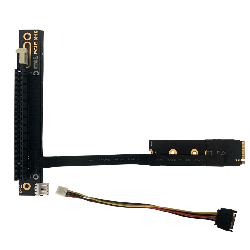 PCIe 3.0 M.2 M Key NVMe naar X - Gpu Vertical Mount recensie en prijs