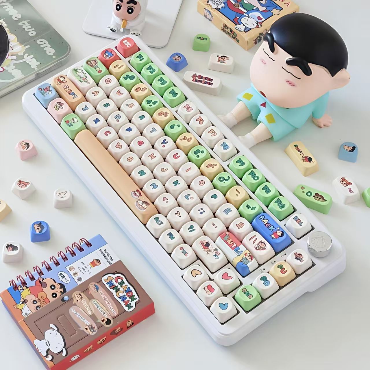 Crayon Shin-chan MOA Keycap Le - Mechanical Keyboard recensie en prijs