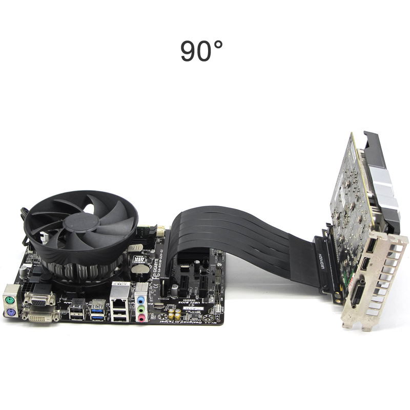 PCIe Riser-kabel Grafische kaa - Gpu Vertical Mount recensie en prijs