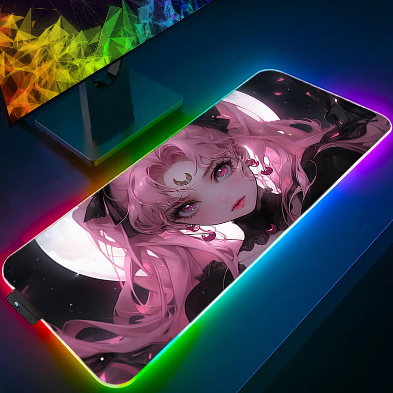 RGB Grote Muismat Gamer Toetse - Pc Gaming Pink recensie en prijs