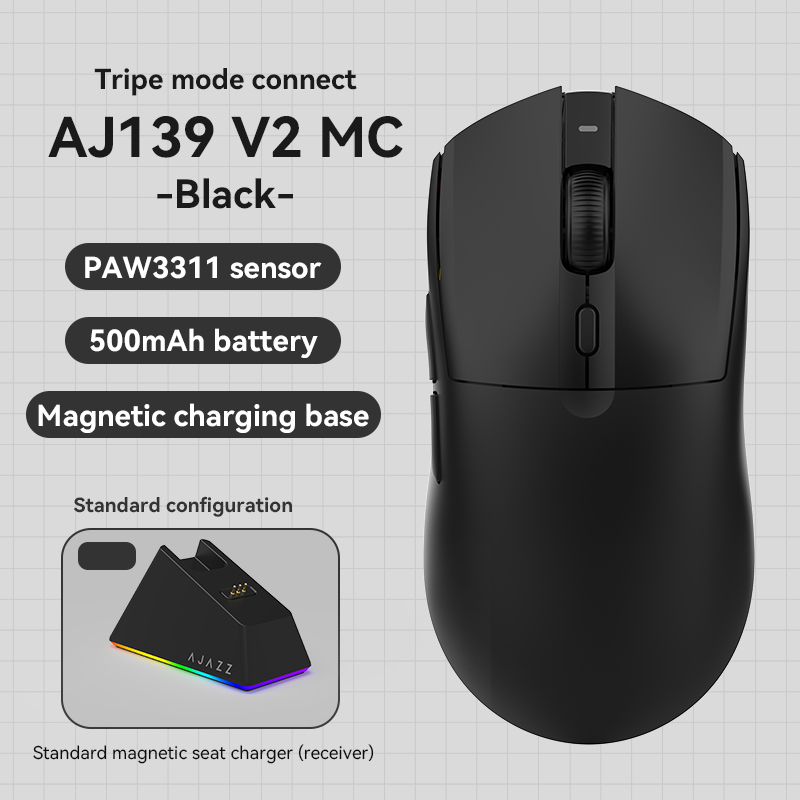 AJAZZ AJ139 V2 MC Muis TriMode - Pc Gaming Ultra recensie en prijs