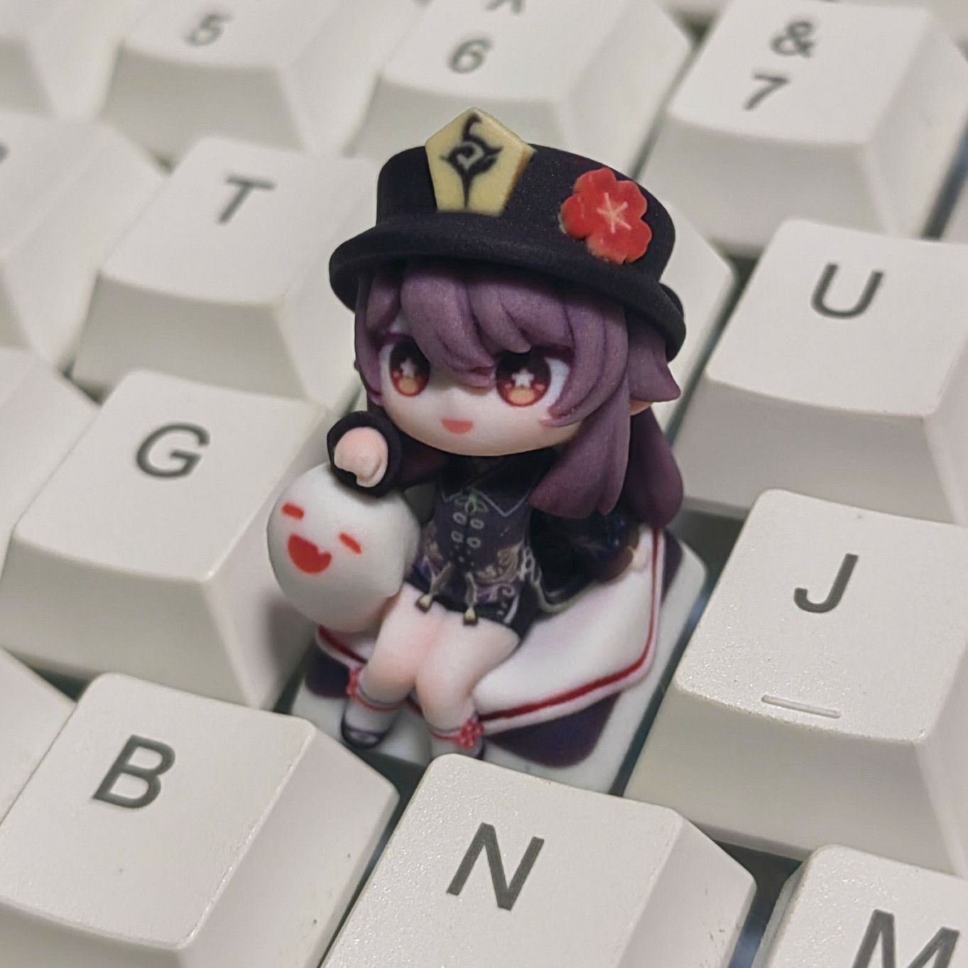 Genshin Impact Hu Tao Anime Co - Mechanical Keyboard recensie en prijs