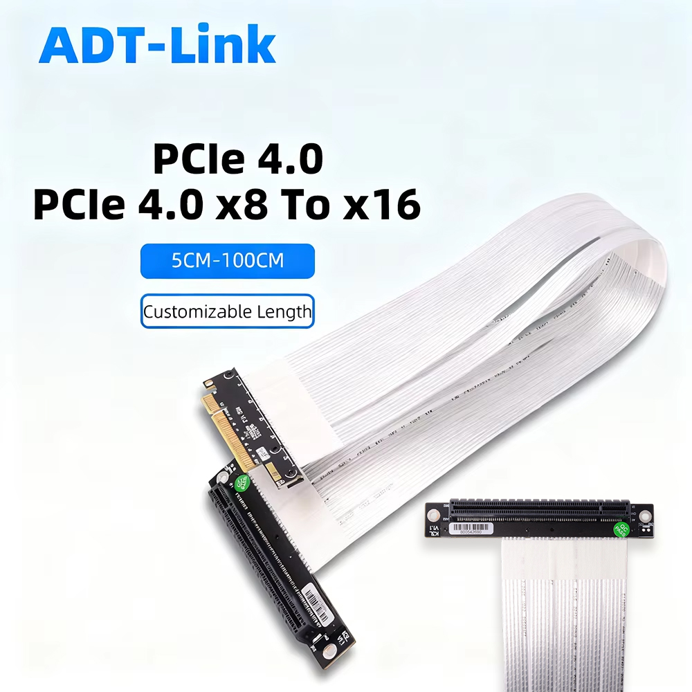 ADT-Link PCIE 4.0 3.0X8 Naar X - Gpu Vertical Mount recensie en prijs