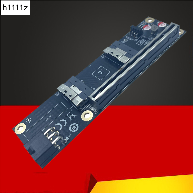 NIEUWE 2 Poort SlimSAS 8i x2 n - Gpu Vertical Mount recensie en prijs
