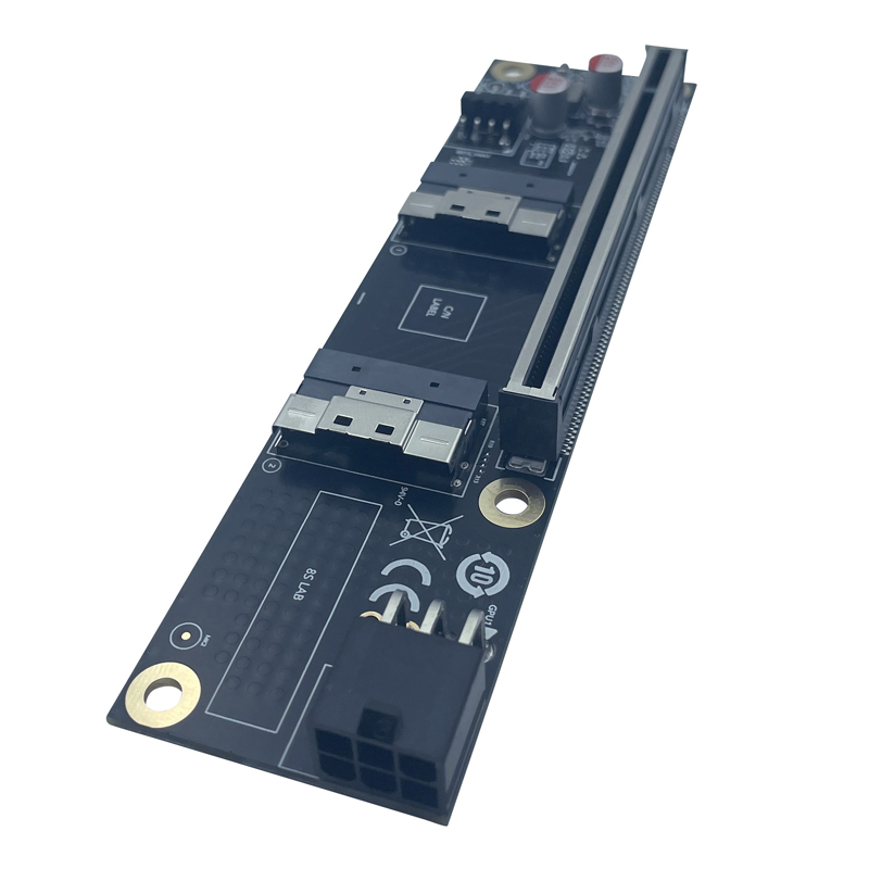 NIEUWE 2 Poort SlimSAS 8i x2 n - Gpu Vertical Mount recensie en prijs