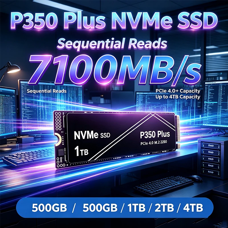 2026 Nieuwe P350 PLUS 1TB 2TB  - Pc Gaming News recensie en prijs
