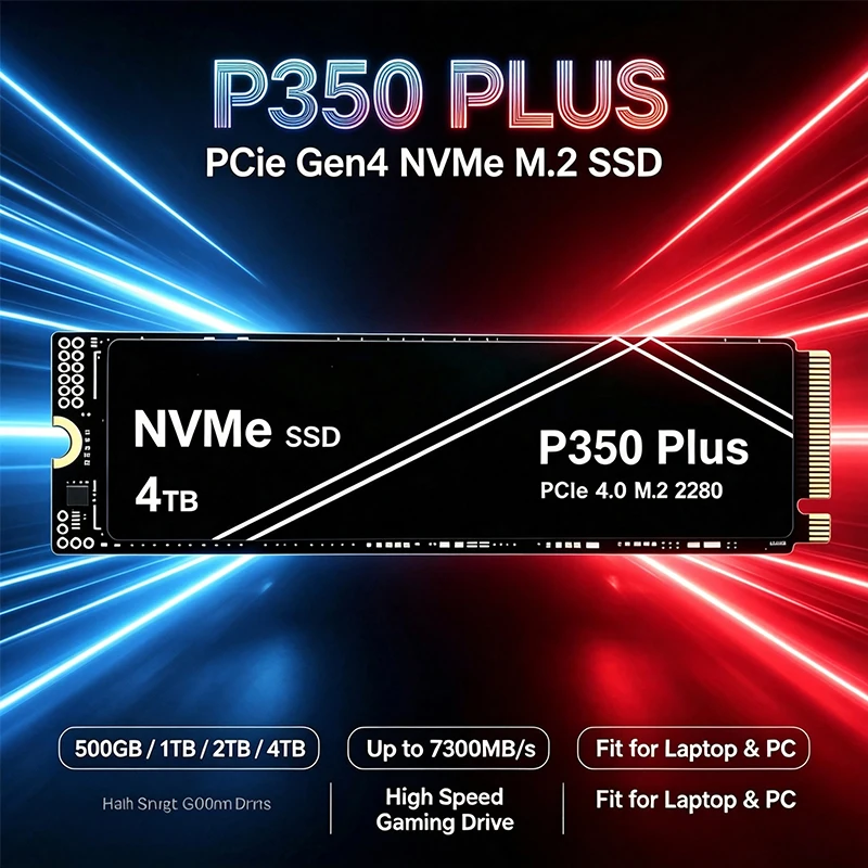 2026 Nieuwe P350 PLUS 1TB 2TB  - Pc Gaming News recensie en prijs