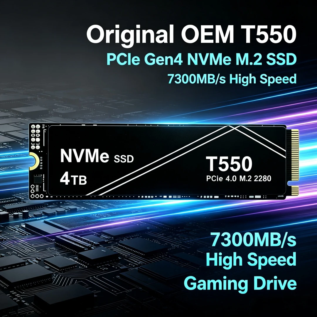 2026 NIEUWE T550 500GB 1TB 2TB - Pc Gaming News recensie en prijs