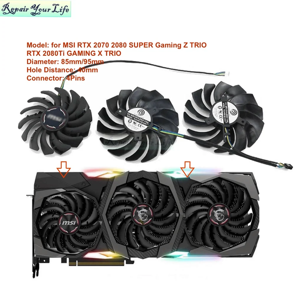 PC VGA Koelventilator voor MSI - Pc Gaming Msi recensie en prijs